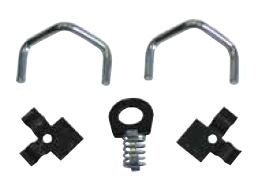 Young Farts RV Parts, 91858 - WATER HEATER DOOR HARDWARE KIT DOMETIC 05-1441