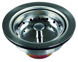 JR PRODUCTS, 95295 JR Products Sink Strainer Fits Any 3-1/2 Inch To 4 Inch Sink