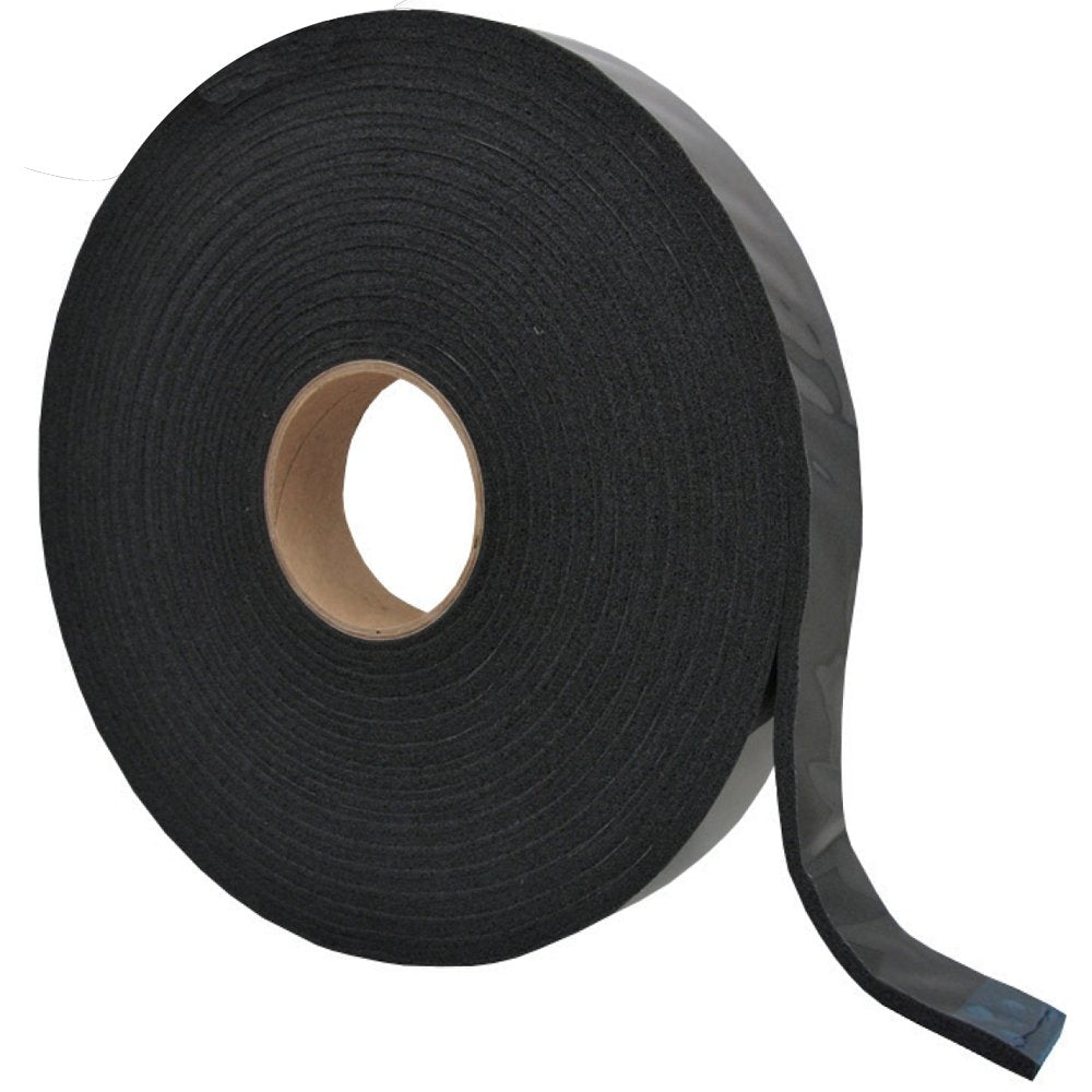 AP Products, AP Product 018-3161531 - Black Foam Cap Tape 3/16? x 1-1/2? x 30?