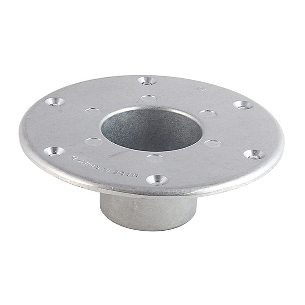 AP Products, AP Products 013-1112 - Round Flush Mount Pedestal Base, Chrome