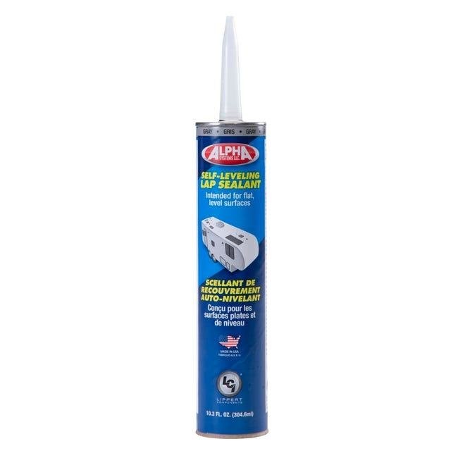 Alpha Systems, Alpha Systems 862147 - 1021 Grey Low VOC Self Leveling Sealant Tube (Case of 12 x 10.3 Oz)