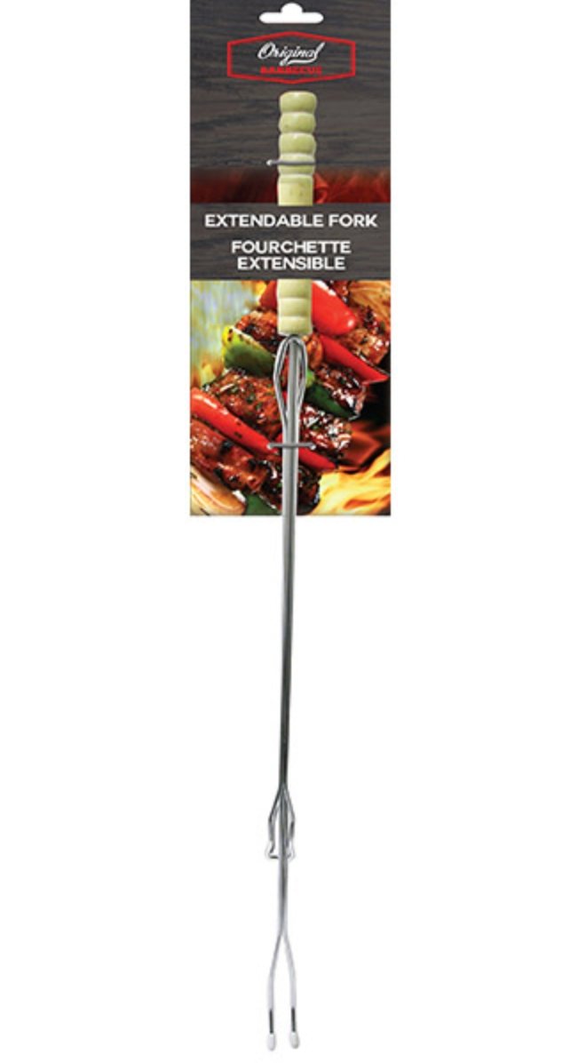 Modern Houseware, BBQ Fork Extendable Wooden Handle