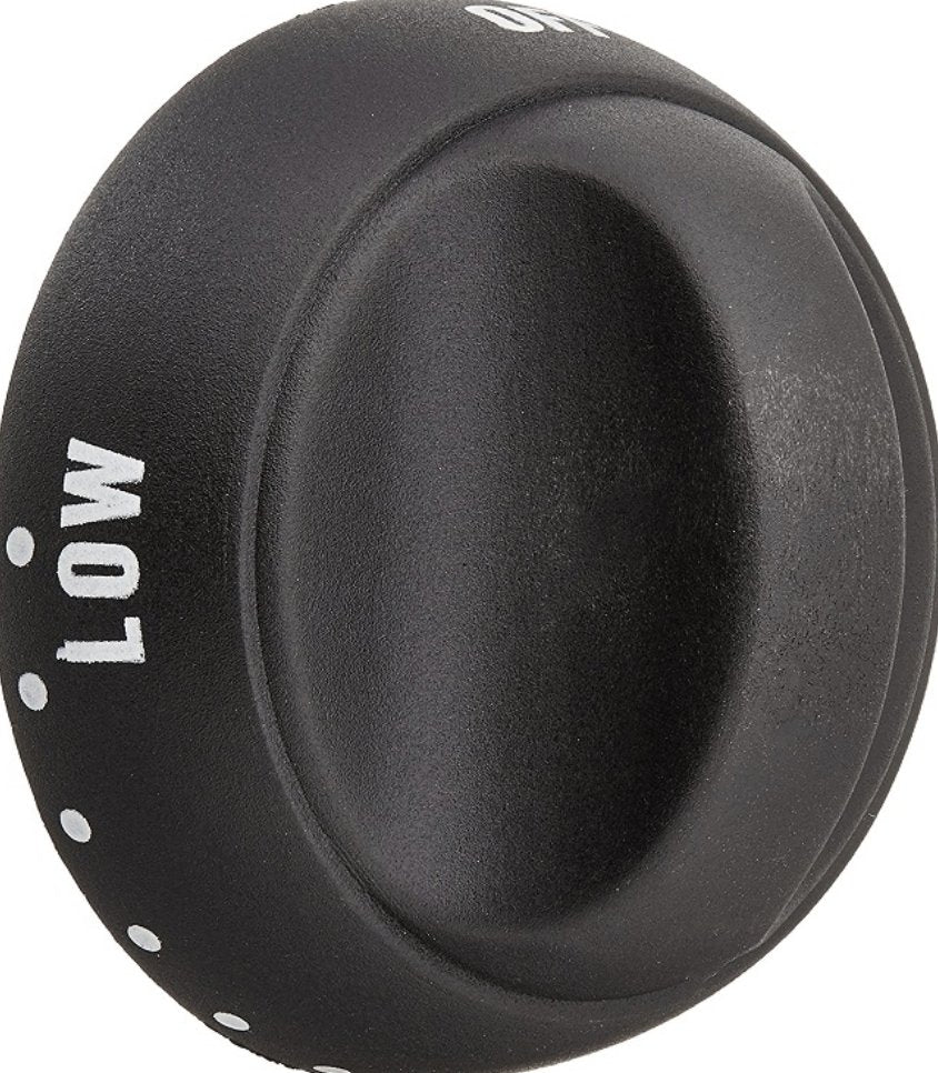 Suburban, BURNER KNOB BLACK-SCN3 &