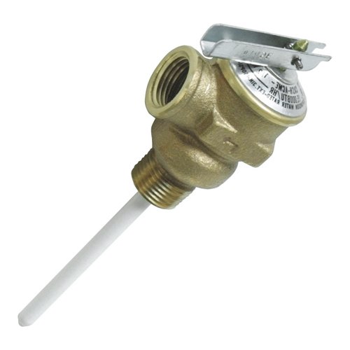 Camco, Camco 10471 T&P Valve 3/4"  - w/4" Probe Coated 150psi