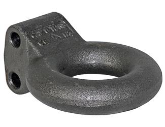 Buyers Products , Lunette Ring Buyers Products B16137 3" Inside Diameter Eye, 14000 Pound Maximum Gross Towing Weight, 2000 Pound Maximum Vertical Load, Use With Channel Bracket, Without Hardware, Raw