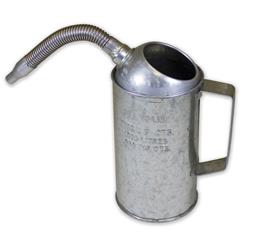 WirthCo , Measure And Pour Bottle WirthCo 94486 2 Quart Measuring Capacity, Silver, Galvanized Steel