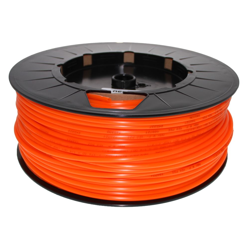 Neo-Pure, Orange 1/4" OD LLDPE Polyethylene Tubing