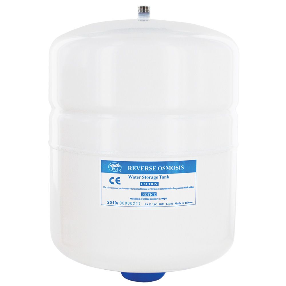 PA-E, PAE RO-120 Reverse Osmosis Storage Tank Powder Coated Steel 2.1 Gal