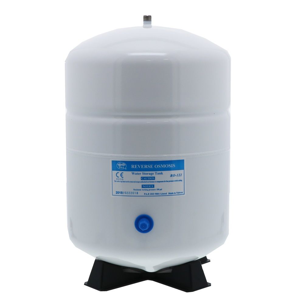 PA-E, PAE RO-122 Reverse Osmosis Storage Tank Powder Coated Steel 3.2 Gal