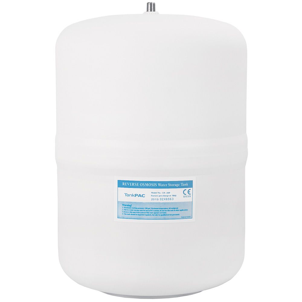 PA-E, PAE TP-19P Reverse Osmosis Storage Tank Plastic Protective Shell Over Steel Tank 5 Gal