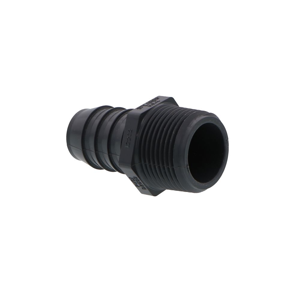 NEO, PVC Male Adaptor 1" MPT x 1" Barb