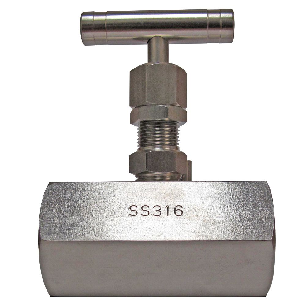 NEO, Panel Mount Needle Valve - 1" FNPT 316 SS