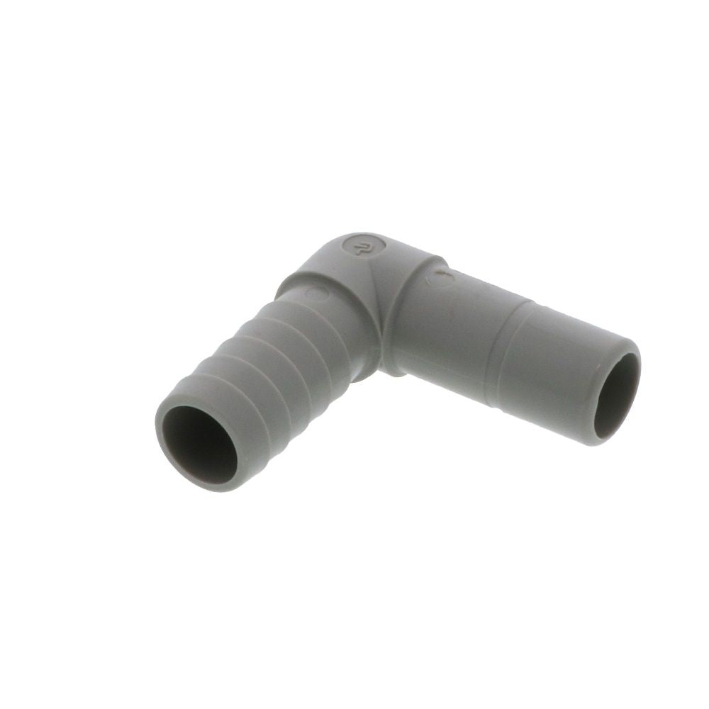 Parker, Parker A8TEB8 TrueSeal Acetal Tube Elbow Connector 1/2" Barb x 1/2" OD Stem - 10 Pack