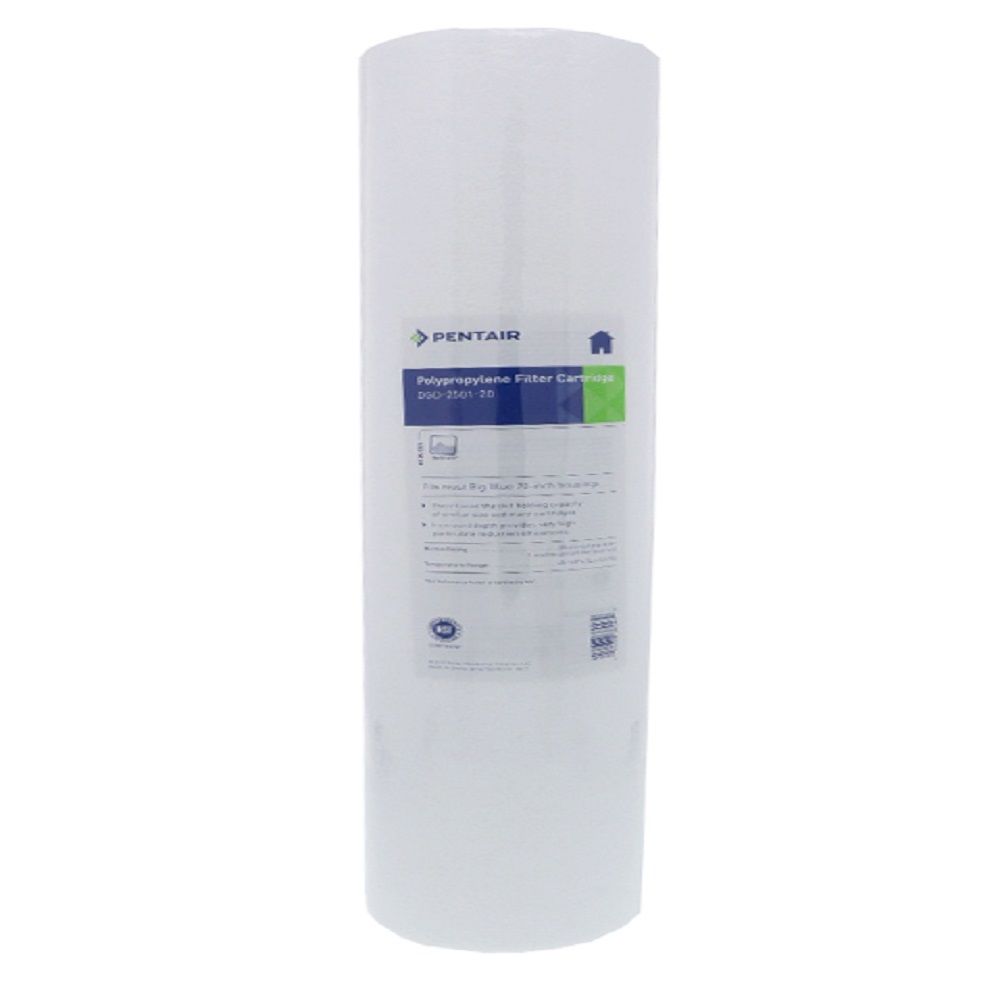 Pentair Water, Pentair 20" BB Graded Density Polypropylene Sediment Filter 25/01 mic