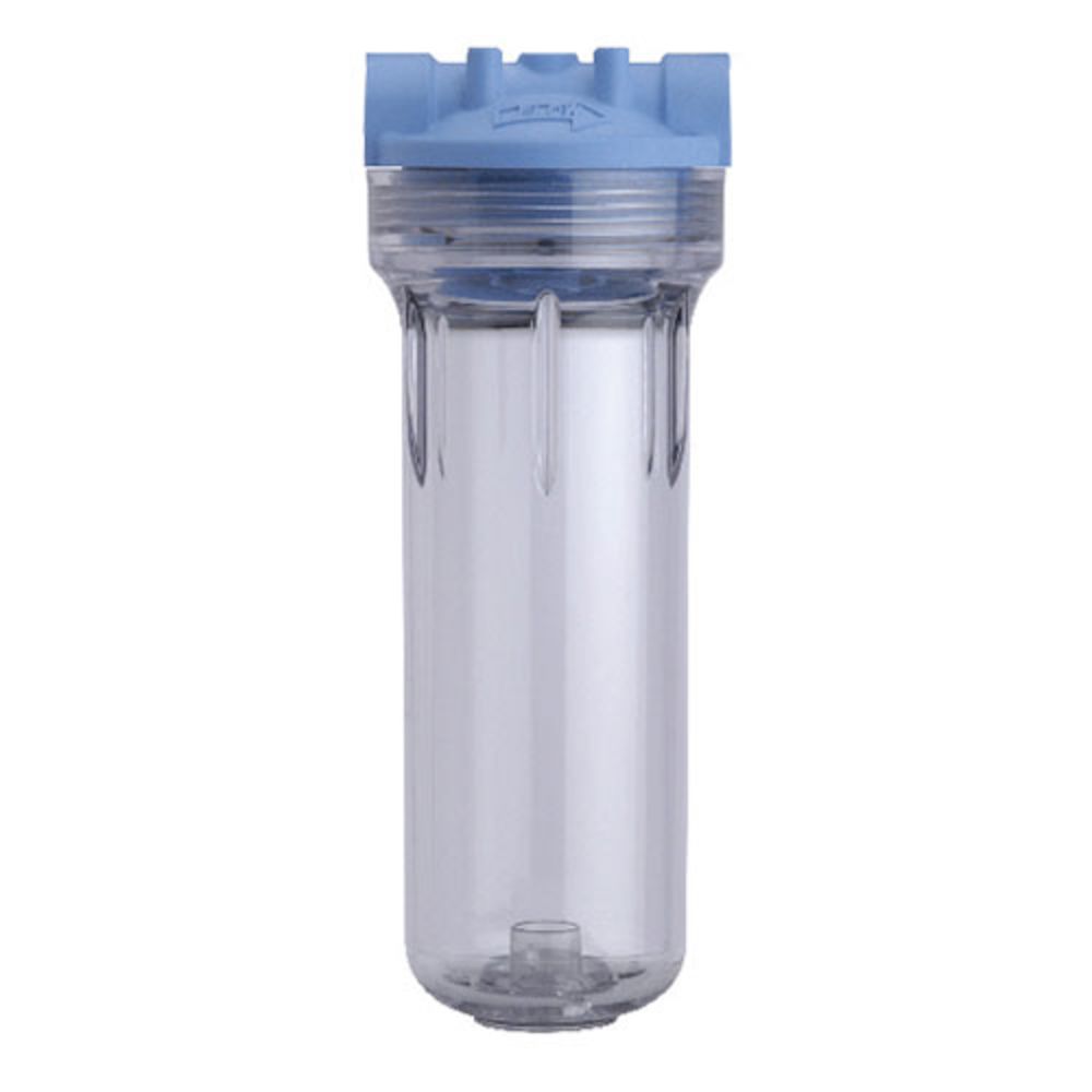 Pentair Water, Pentek 10" 3G Slim Line Filter Housing Blue/Clear MB No PR