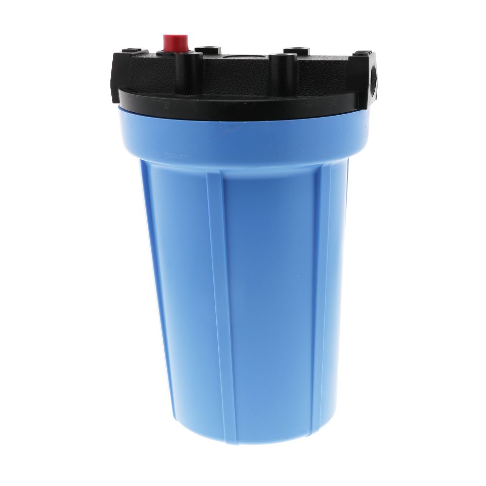 Pentair Water, Pentek 10" Slim Line Water Filter Housing Black/Blue w/ PR