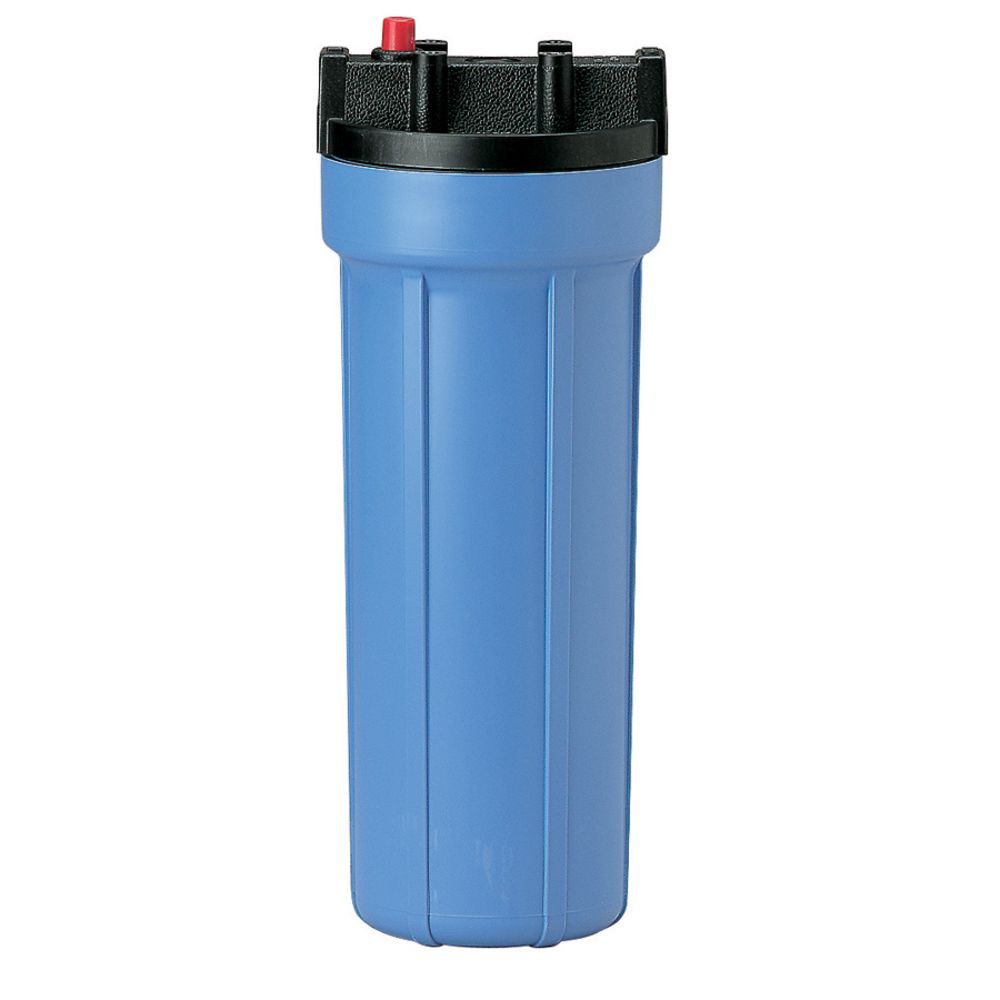 Pentair Water, Pentek 10" Slim Line Water Filter Housing Black/Blue w/ PR