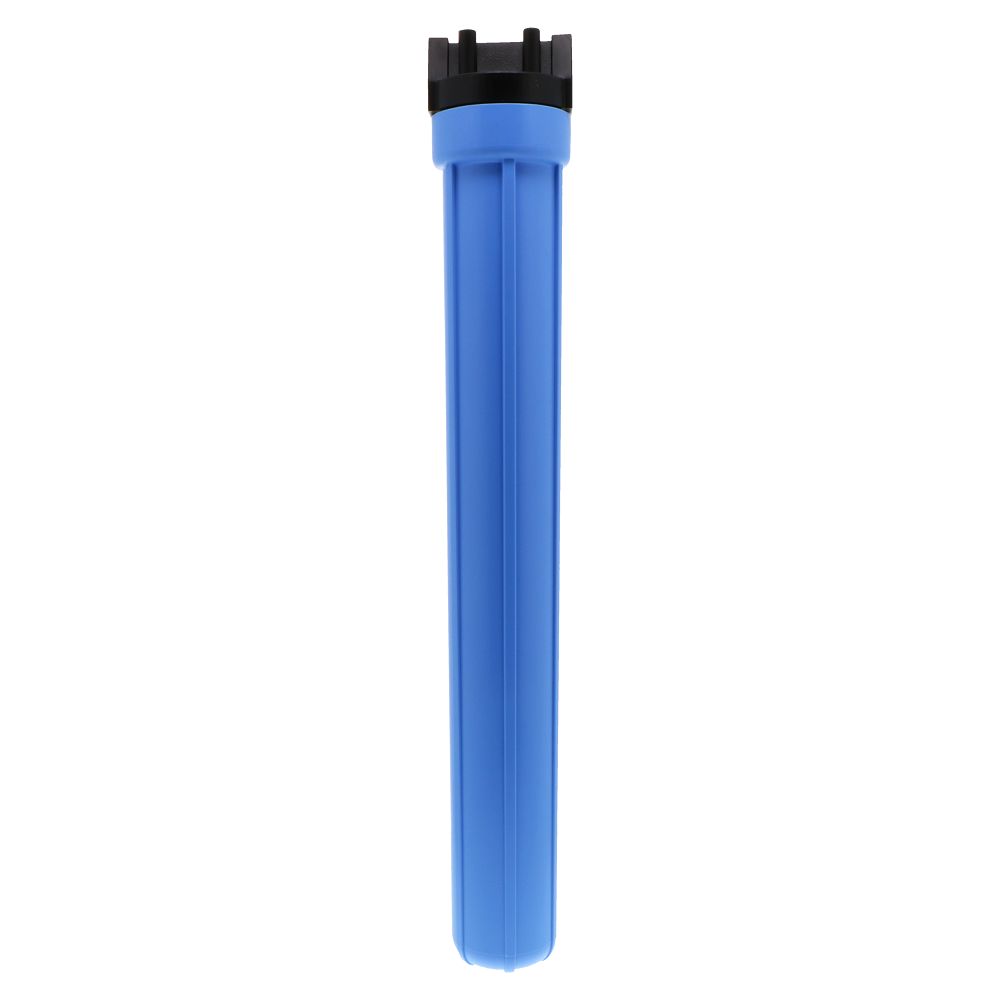 Pentair Water, Pentek 150069 20" Standard Water Filter Housing Black/Blue w/ PR - 3/4" FPT