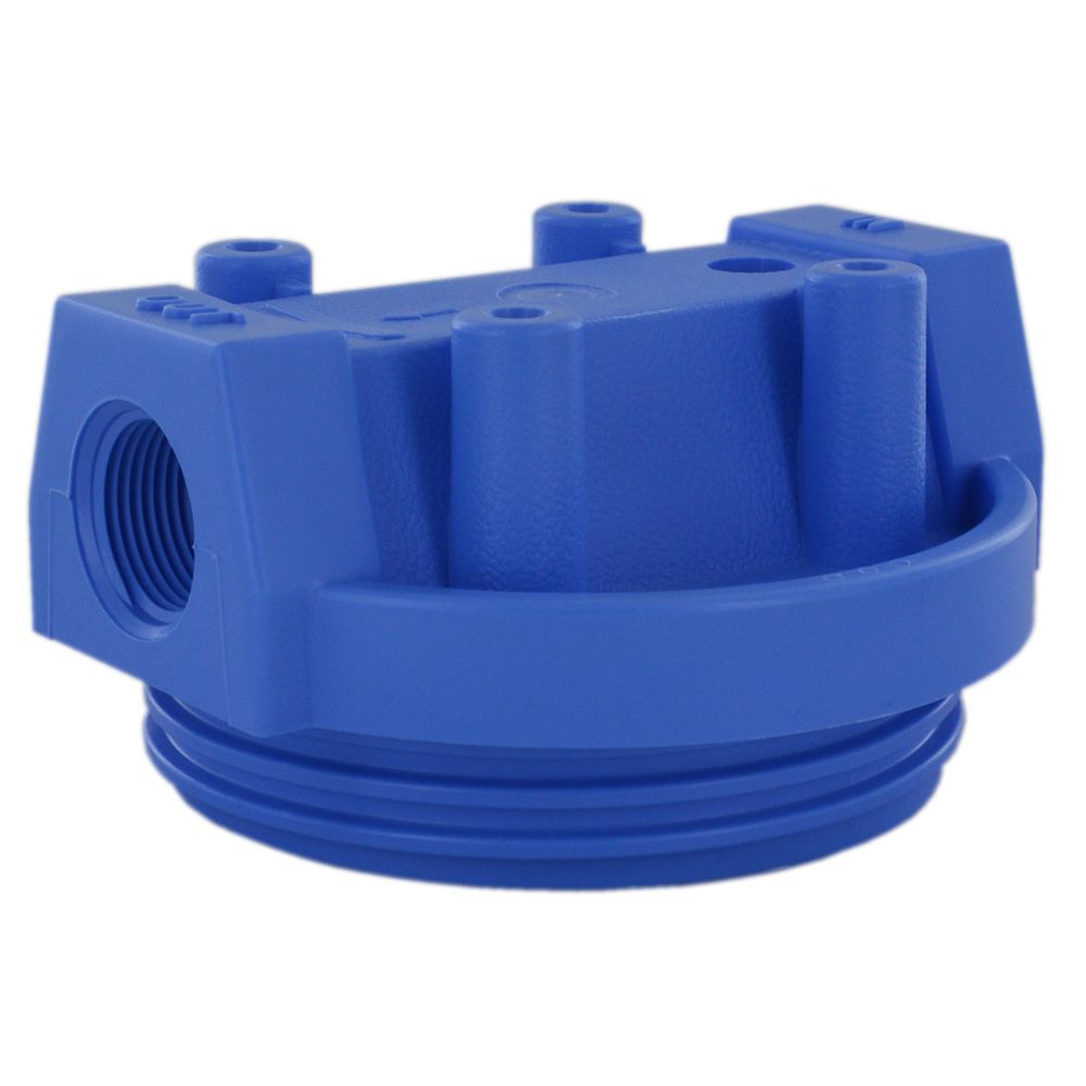 Pentair Water, Pentek 154018 Blue Mounting Bracket Cap for Standard Housings No PR - 3/4" FPT