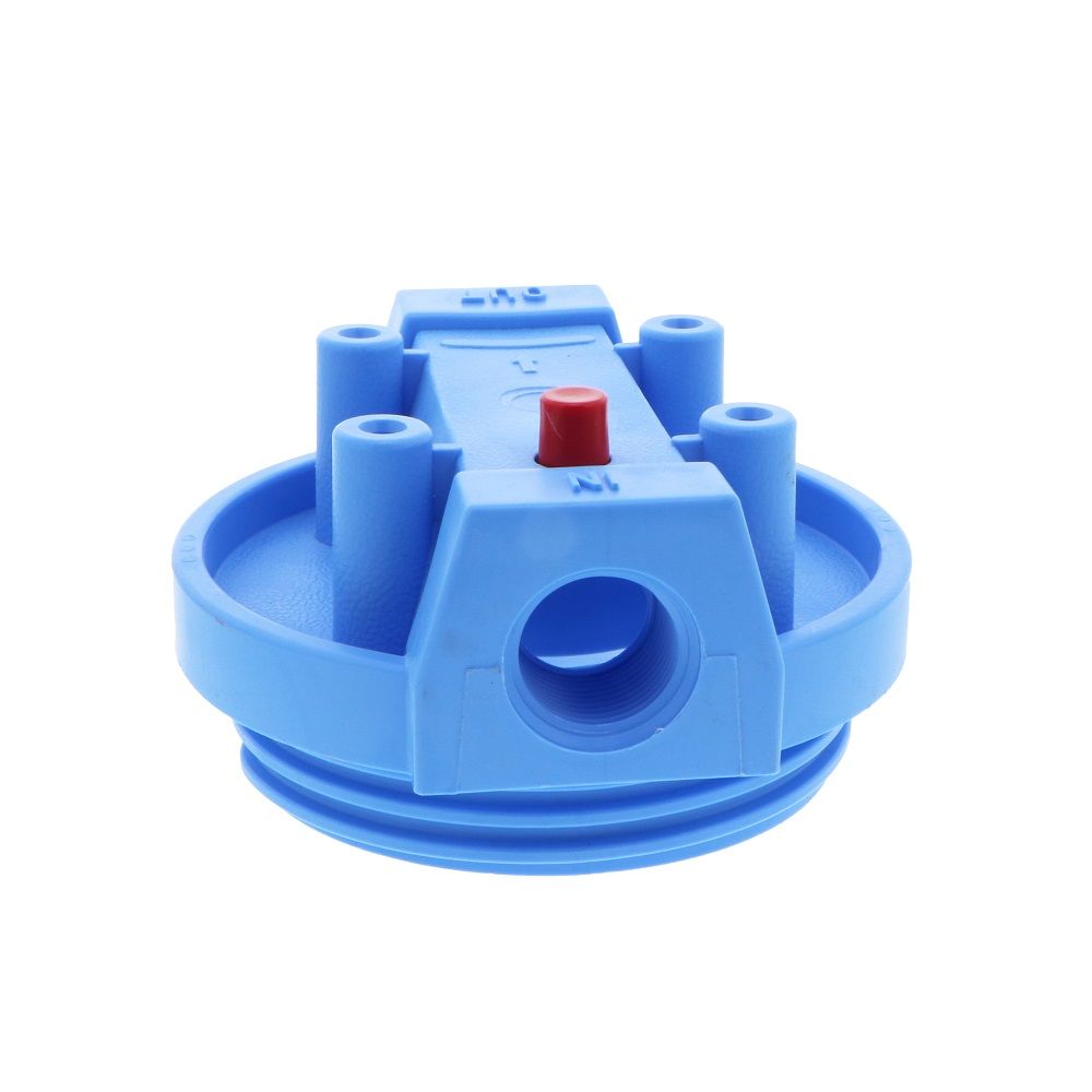 Pentair Water, Pentek 154116 Blue Mounting Bracket Cap for Standard Housings w/ PR - 3/4" FPT