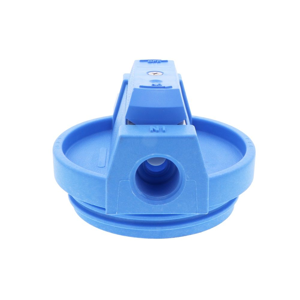 Pentair Water, Pentek 154138 Blue VIH Cap for #10 and #20 VIH Housings w/ PR - 3/4" FPT