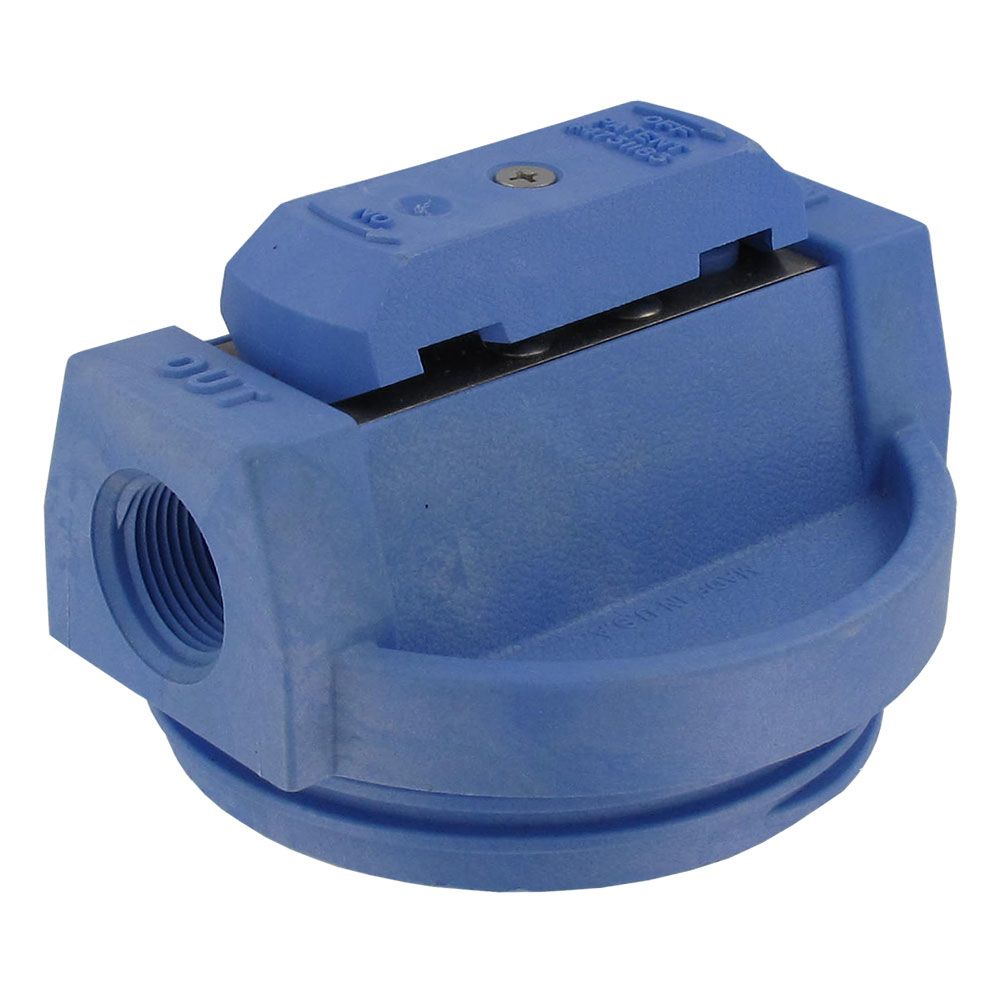 Pentair Water, Pentek 154138 Blue VIH Cap for #10 and #20 VIH Housings w/ PR - 3/4" FPT