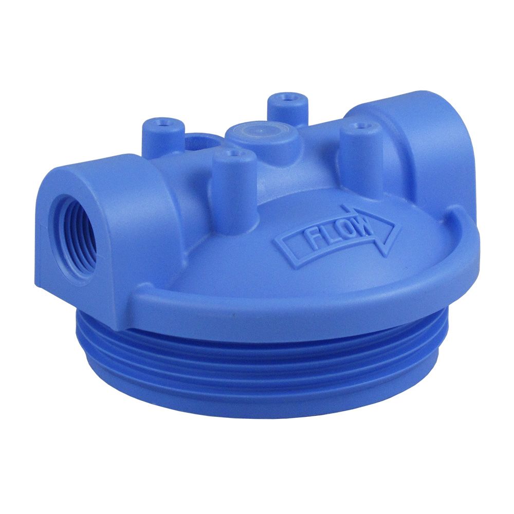 Pentair Water, Pentek 154585 Blue Mounting Bracket Cap for 3G Standard Housings No PR - 3/4" FPT