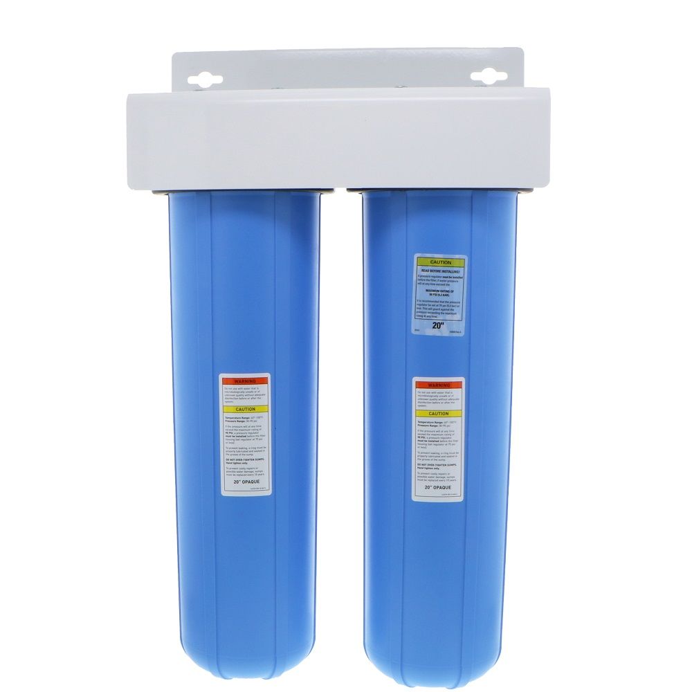 Pentair Water, Pentek BBFS-22 Two Big Blue Housing Filtration System - 1" FPT