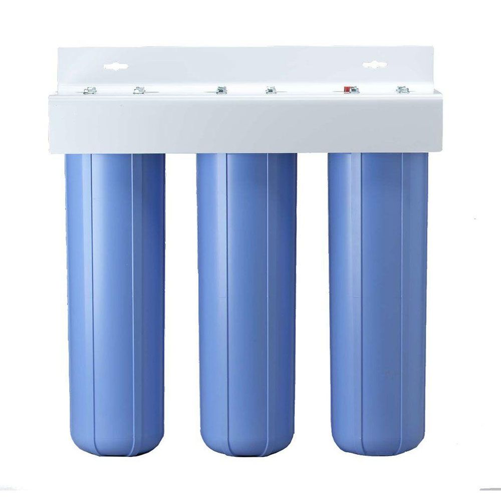 Pentair Water, Pentek BBFS-222 Three Big Blue Housing Filtration System - 1" FPT