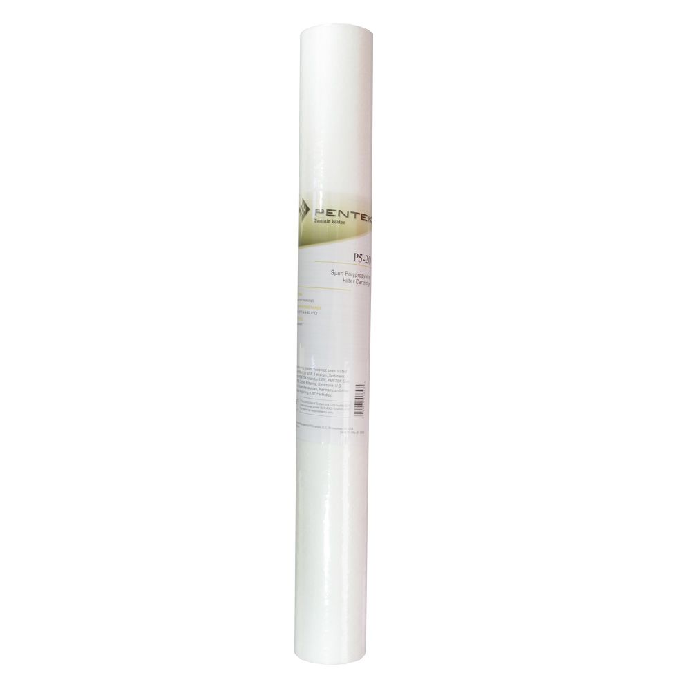 Pentair Water, Pentek P5-20 20" Spun Bonded Polypropylene Sediment Filter 5 Mic