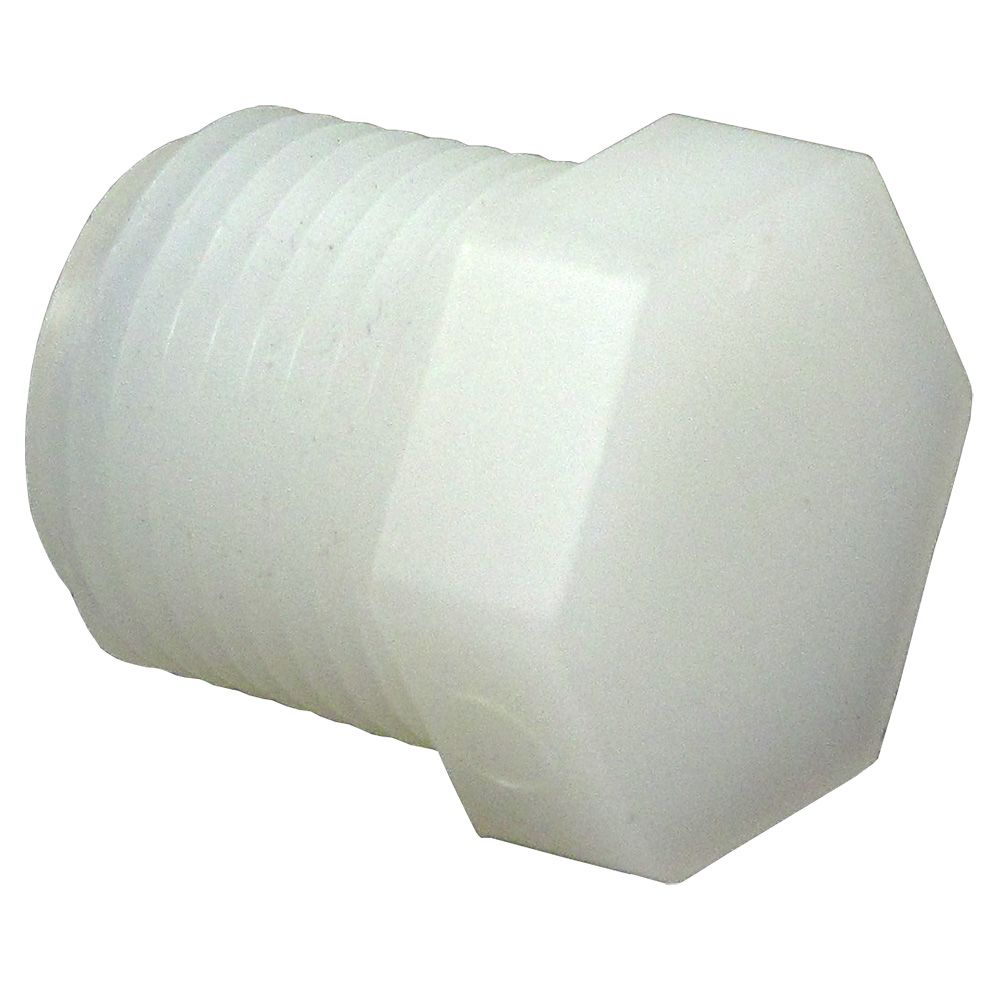 NEO, Pipe Plug Hex Head - 3/8" NPT Nylon Natural