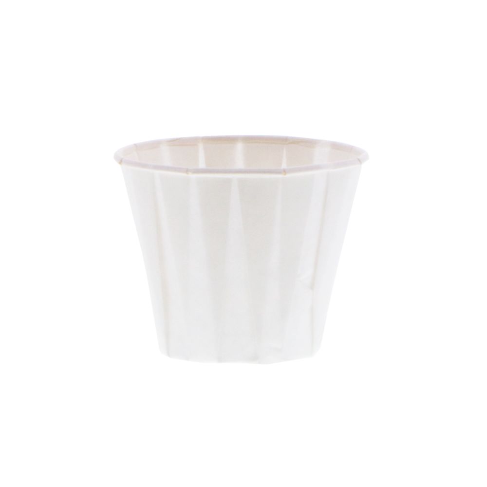 Genpak, Pleated Souffle/Portion Paper Cup 3.25 oz