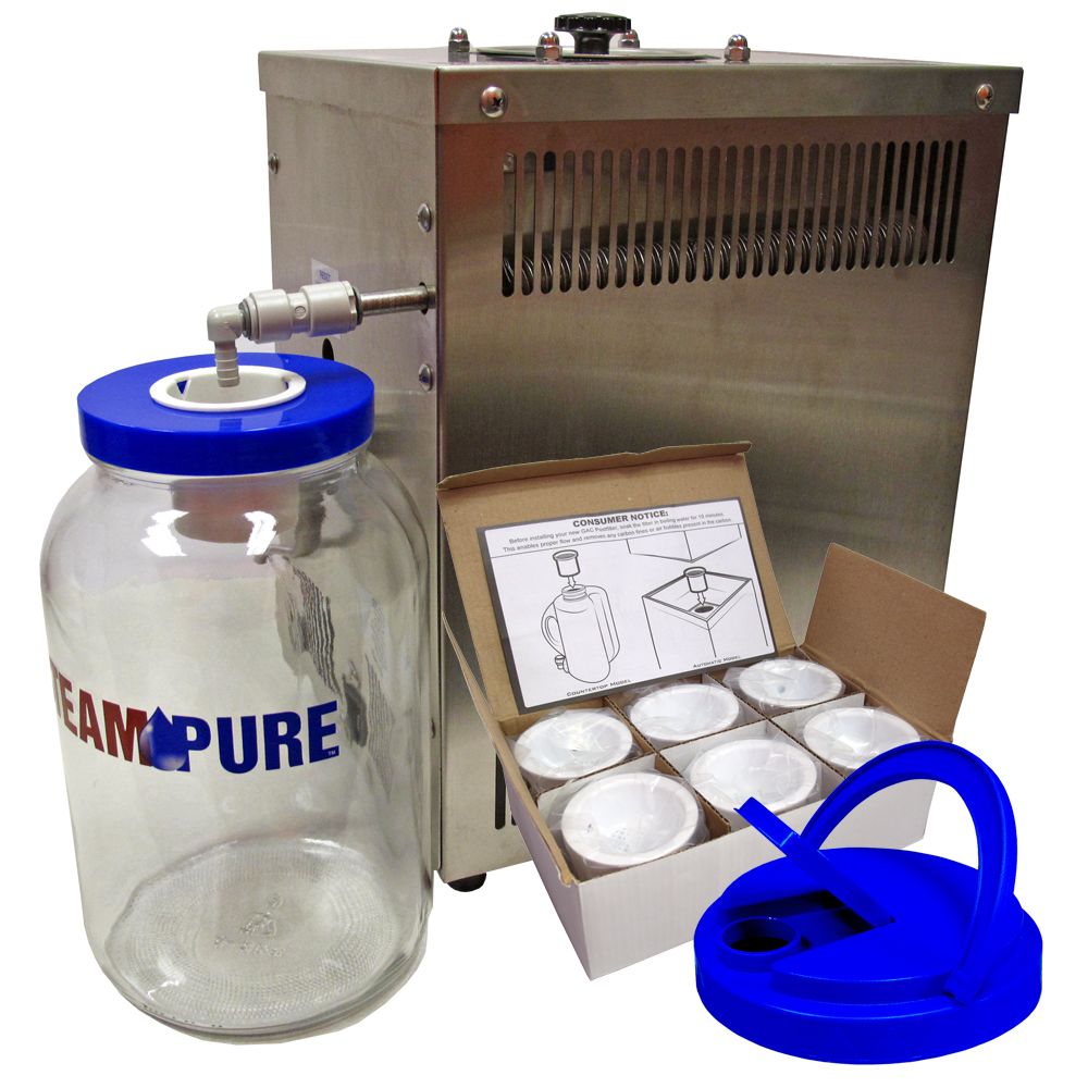 Pure Water, Pure Water™ SteamPure Countertop Water Distiller Promo Pack