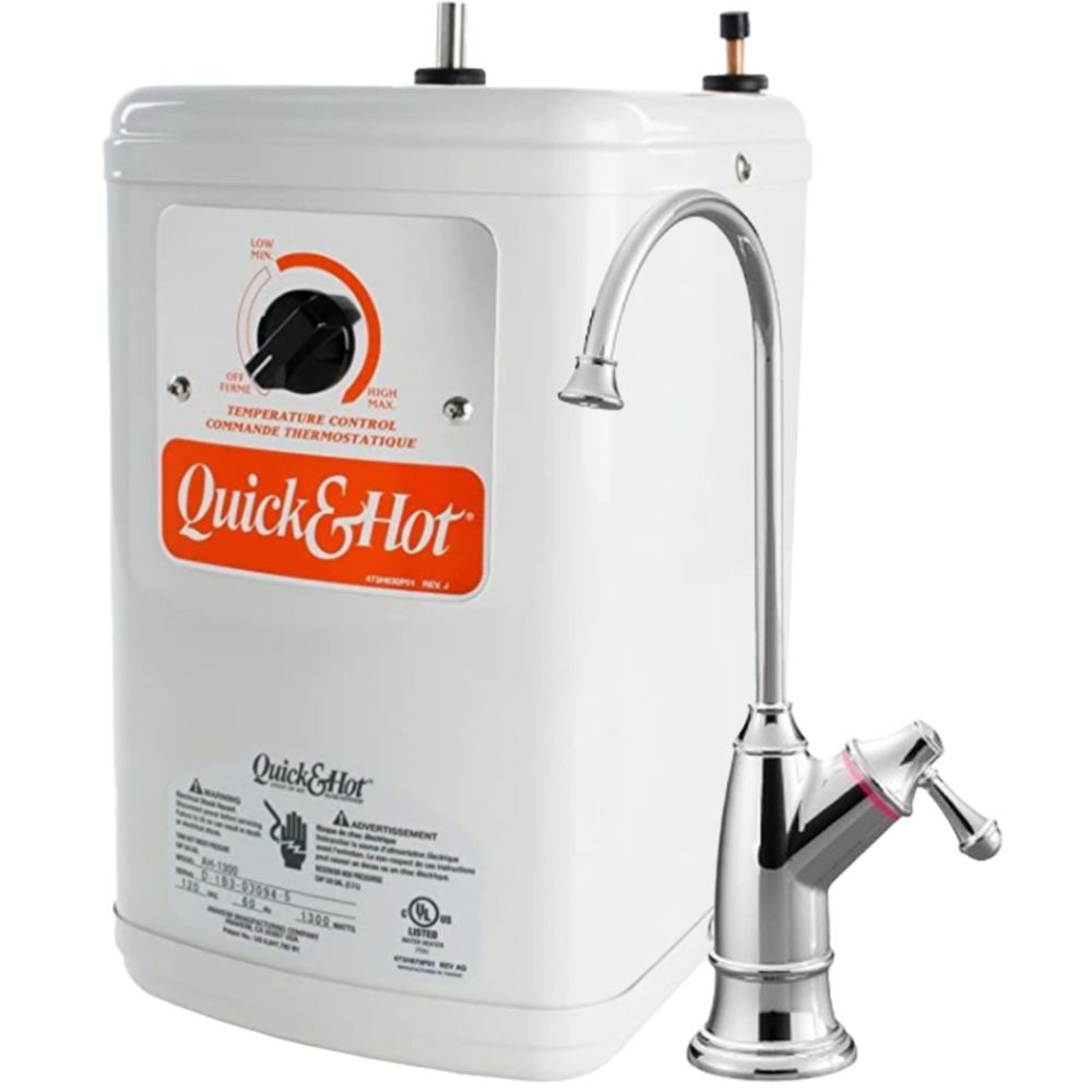 Waste King, Quick & Hot Instant Hot Water Dispenser With Tomlinson Hot Water Faucet