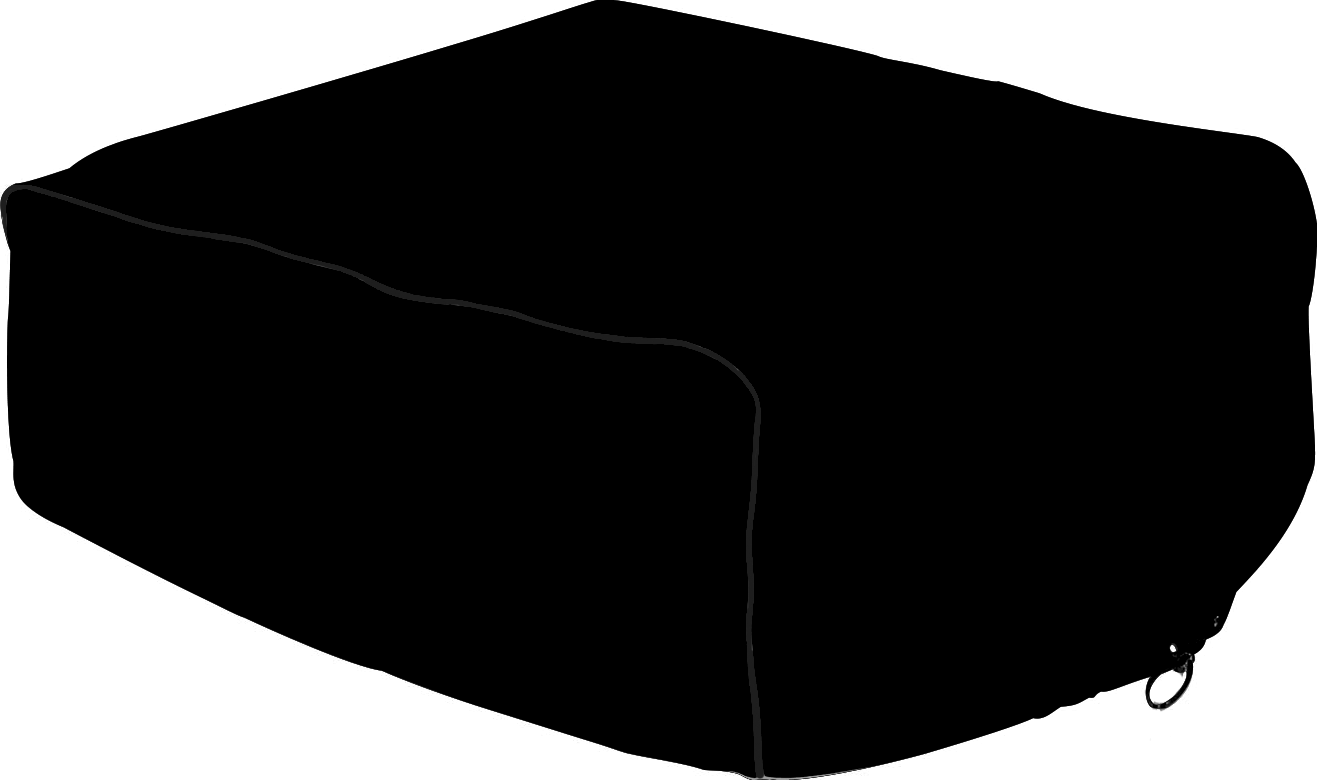 RV Pro, RV Pro A-6-RT Air Conditioner Cover - Black - Fits Dometic Brisk II