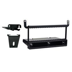 Metra Electronics (M59), Radio Mounting Kit Metra Electronics 99-5802 TurboKits; For Installing An Aftermarket Single-DIN Vehicle Radio; Painted; Black; ABS Plastic