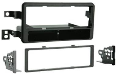 Metra Electronics (M59), Radio Mounting Kit Metra Electronics 99-8207 TurboKits; For Installing An Aftermarket Recessed ISO-Mount Or Single-DIN Vehicle Radio With Pocket Provisions; Painted; Black; ABS Plastic