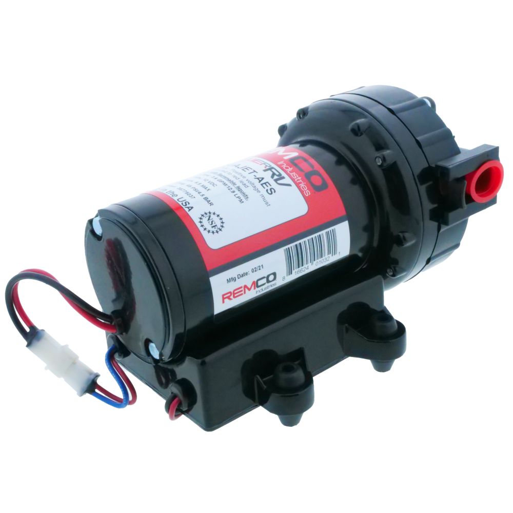 Remco Industries, Remco PowerRV Aquajet - 55AQUAJET-AES - Pump 3.4 GPM 12VDC