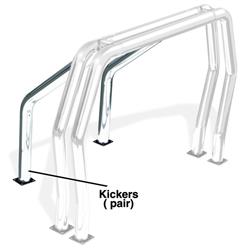 Go Rhino , Roll Bar Component Go Rhino 9560C Bed Bars Kit Component, Component For Go Rhino Bed Bar Kits, Pair of Kickers