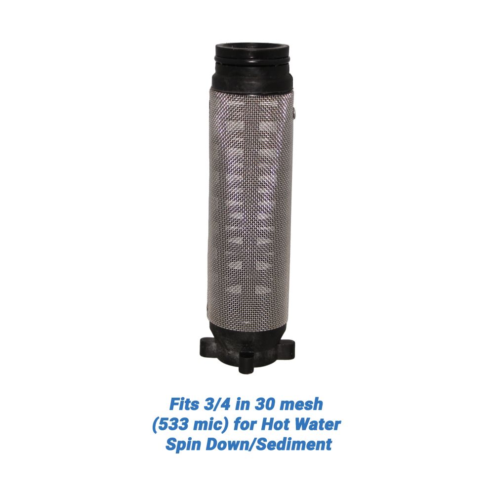 Rusco, Rusco/Vu-Flow Hot Water Filter Screens for Spin-Down/Sediment Filters