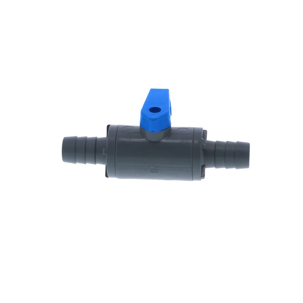 SMC, SMC Inline Ball Valve PVC Barb - 1/2 ID Barb x 1/2 ID Barb