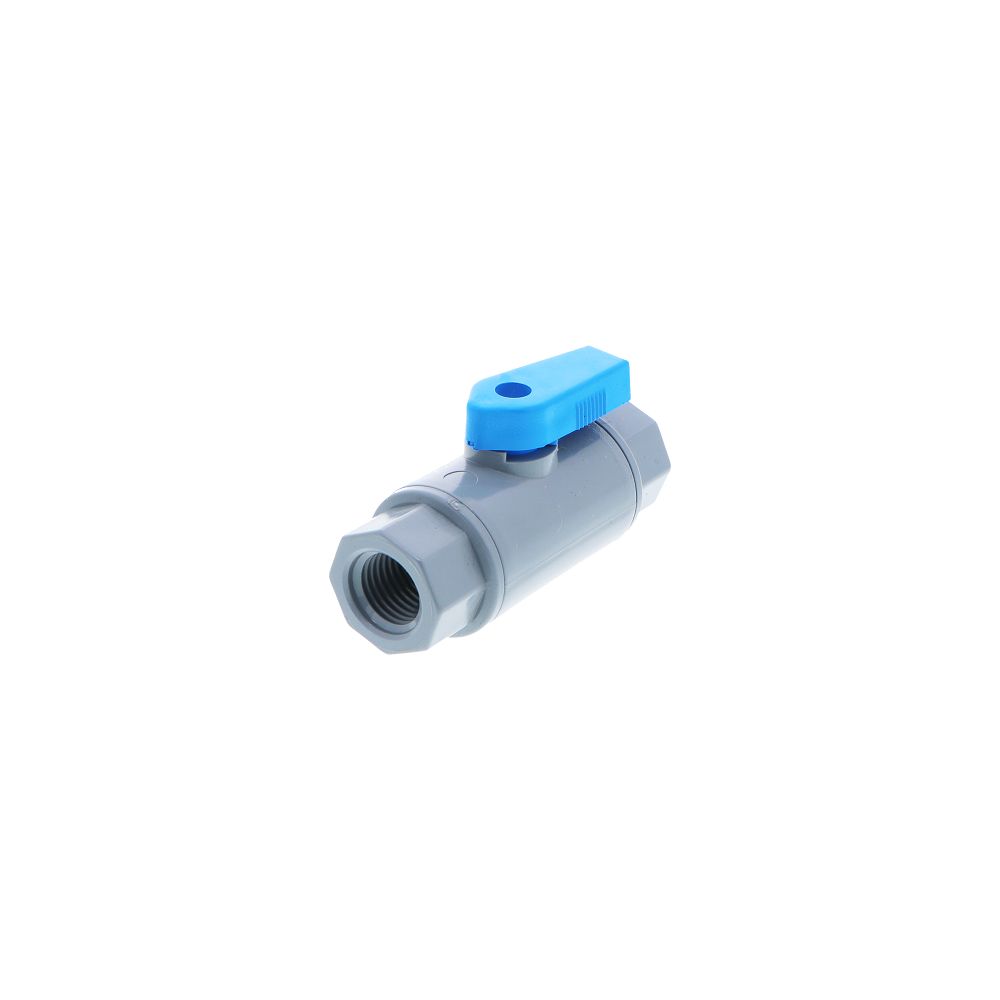 SMC, SMC Inline Ball Valve PVC Barb - 1/4 FPT x 1/4 FPT