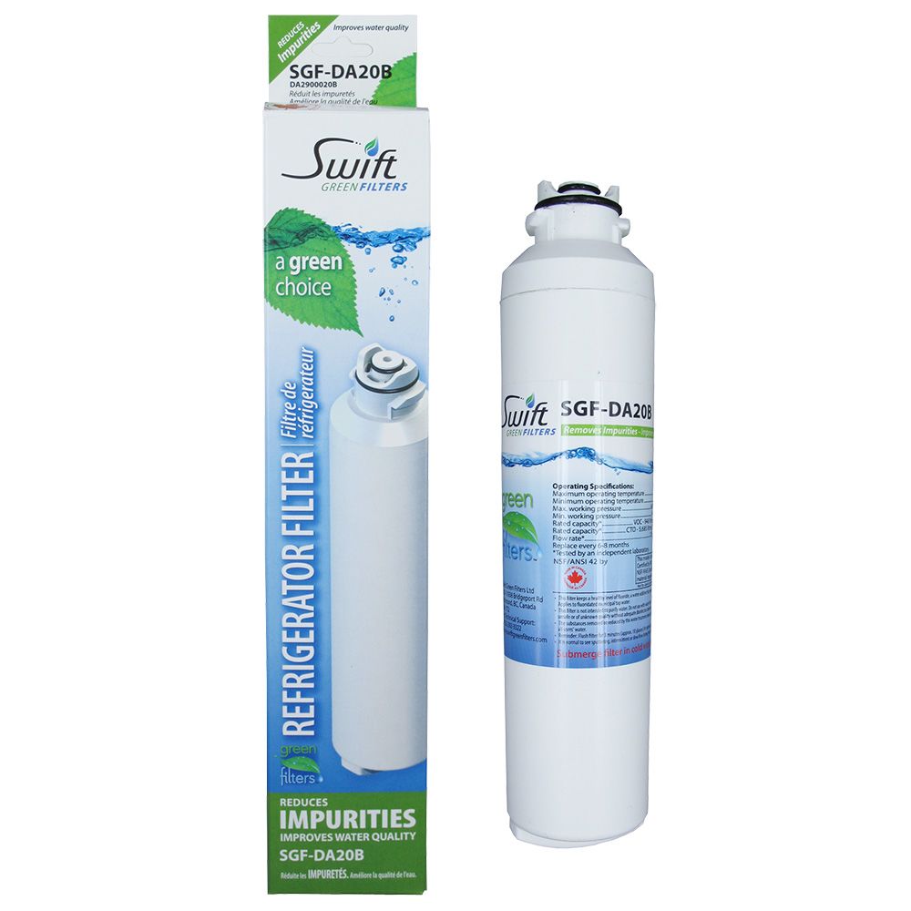 Swift Green, Samsung DA97-08006J Refrigerator Water Filter