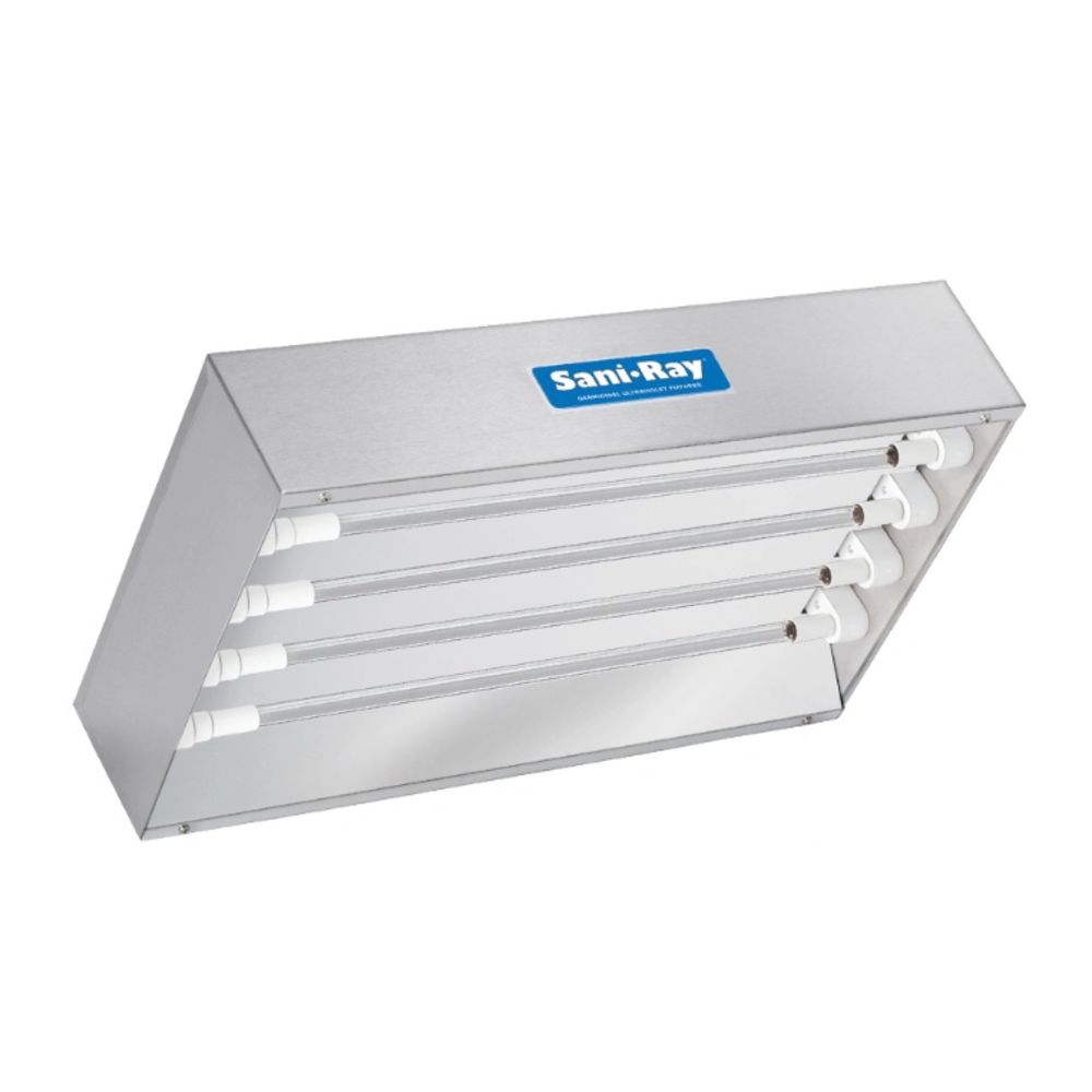 Atlantic Ultraviolet Corporation, SaniRay UV System Recessed Air Surface, 4 HO Lamps, 120v/230v 50/60Hz 18"