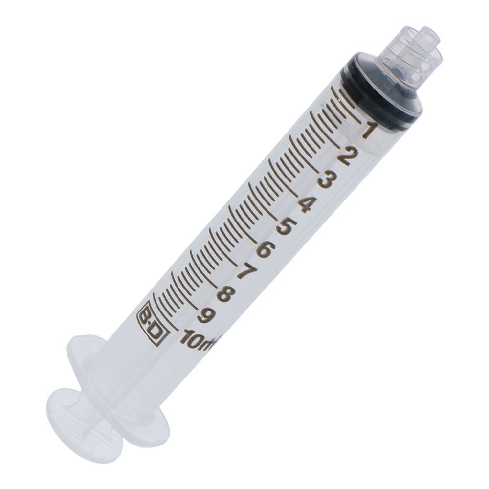 BECTON DICKINSON, Sanitizer Syringe with Luer Lock Tip 10mL