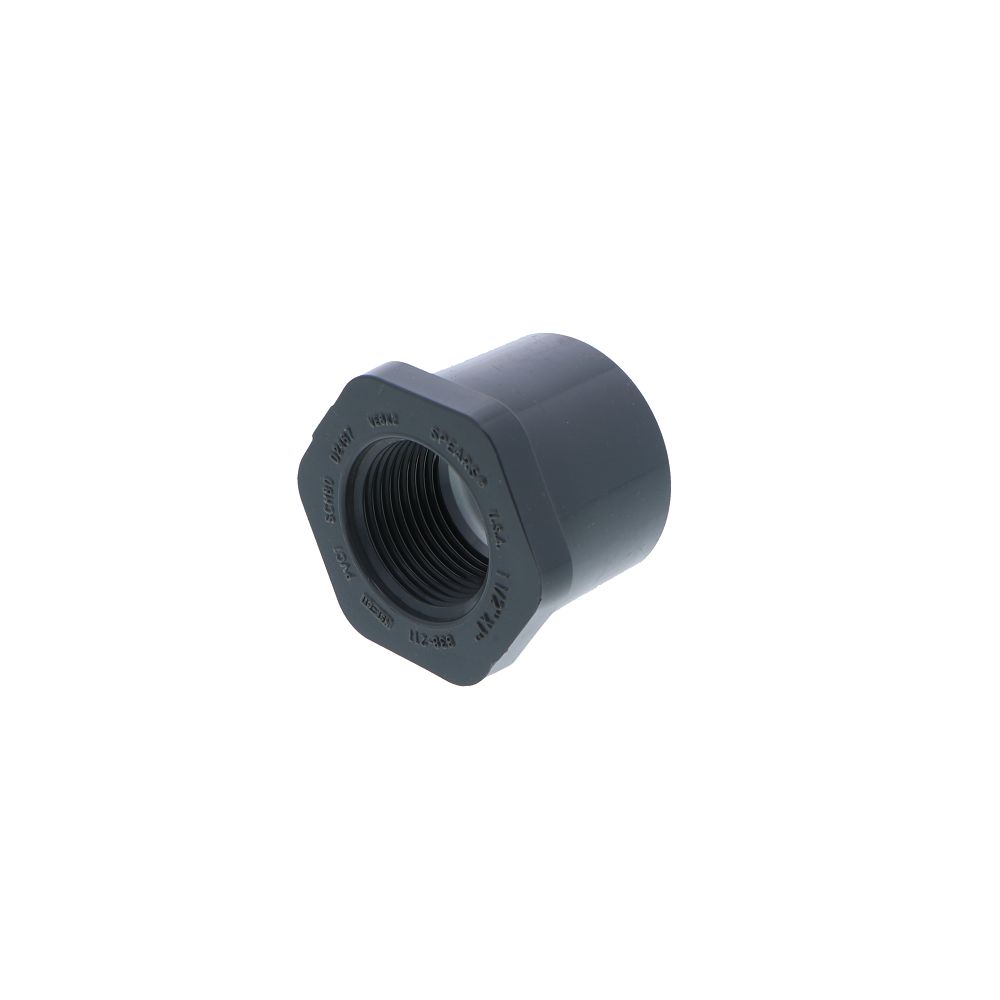 NEO, Schedule 80 PVC Bushing 1-1/2" Spigot x 1" FPT