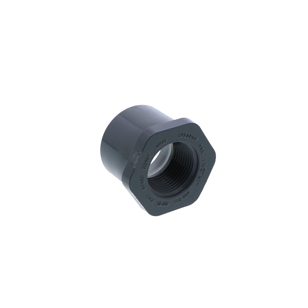 NEO, Schedule 80 PVC Bushing 1-1/2" Spigot x 1" FPT