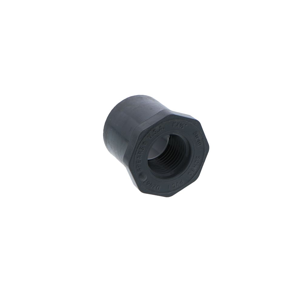 NEO, Schedule 80 PVC Bushing 1" Spigot x 1/2" FPT - Bag of 25