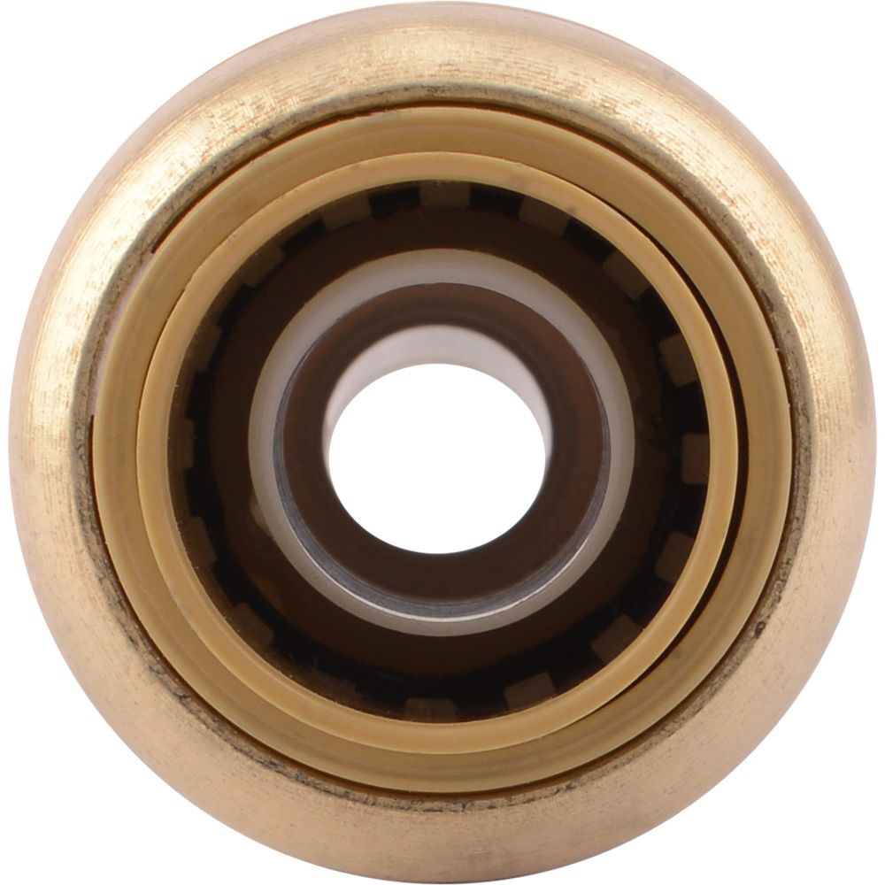 SharkBite®, SharkBite® U009LF Lead-Free Brass Push-to-Connect Reducer Coupling - 3/8" x 1/2"