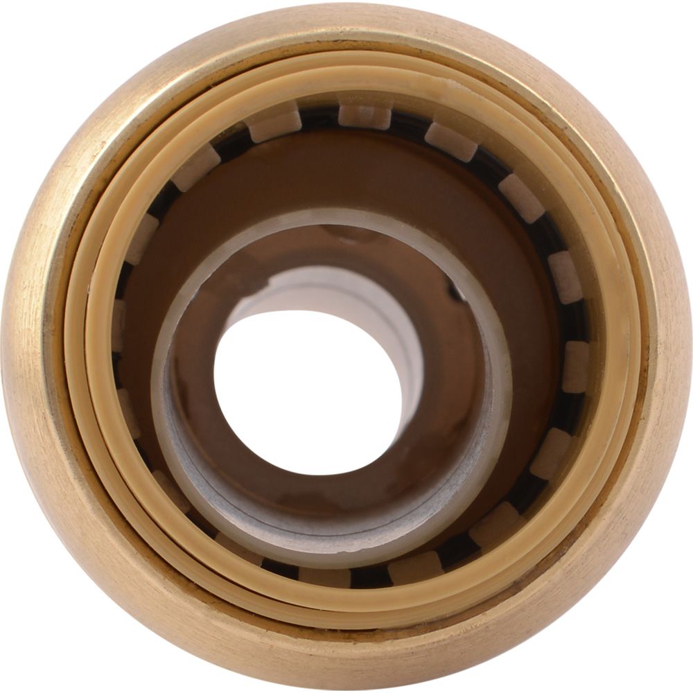 SharkBite®, SharkBite® U058LF Lead-Free Brass Push-to-Connect Reducer Coupling - 3/4" x 1/2"